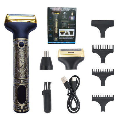 Men's Professional Hair Clipper & Trimmer Set