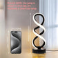 Modern Double Helix Table Lamp