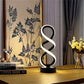 Modern Double Helix Table Lamp