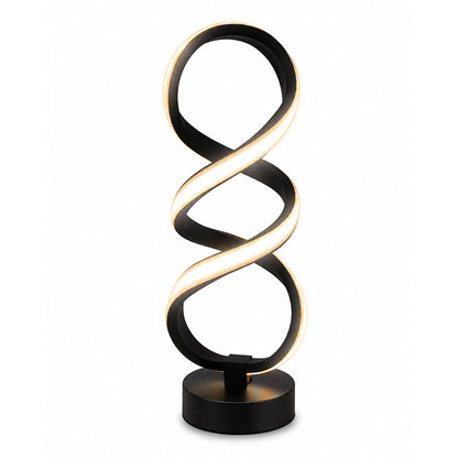 Modern Double Helix Table Lamp