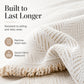 Premium Chenille Herringbone Sofa Throw Cover