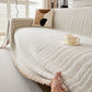 Premium Chenille Herringbone Sofa Throw Cover