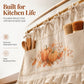🏡 LIMITED‑TIME 50% OFF! ⚡ Oven Skirt Curtain with Pockets – Decorative, Storage‑friendly, Durable ✨