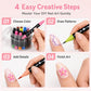 📢📢50% OFF !!⏰️ 24 Colors Dual Ended Nail Art Pens Set