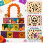 Day of the Dead Wooden 3-Tier Ofrenda Display