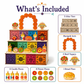 Day of the Dead Wooden 3-Tier Ofrenda Display