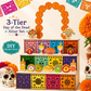 Day of the Dead Wooden 3-Tier Ofrenda Display