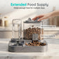 2-in-1 Pet Feeder and Water Dispenser
