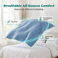 🛏️ Solid Color 100% Cotton Bedding 4-Piece Set