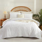🛏️ Solid Color 100% Cotton Bedding 4-Piece Set