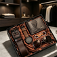 Men's 7-Piece Gift Set with Watch Wallet Belt Sunglasses Keychain