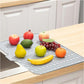 Large Size Silicone Drying Mat with Drain Lip