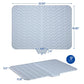 Large Size Silicone Drying Mat with Drain Lip