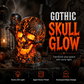 Halloween Resin Skull Lamp Glowing Tabletop Ornament