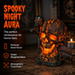 Halloween Resin Skull Lamp Glowing Tabletop Ornament