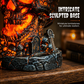 Halloween Resin Skull Lamp Glowing Tabletop Ornament