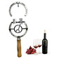 📢📢40% OFF !! ⏰ Vintage Wall-Mounted Horseshoe Wine Opener – Stylish, Decorative & Labor-Saving – Rustic Iron Design for Home Bar & Patio 🥂