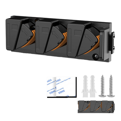 Wall-Mounted Fishing Rod Holder