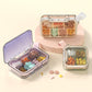 📢📢40% OFF !! ⏰Portable Daily Multi-Compartment Pill Organizer