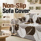 Elegant Jacquard Non-Slip Sofa Cover