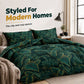 Tropical Palm Leaf Bedding Cover Set