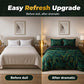 Tropical Palm Leaf Bedding Cover Set
