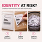 Privacy Roller Stamp for Mail and Shipping Labels