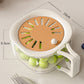 2 in 1 Draining Basket with Lid
