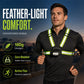 📢📢40% OFF !! ⏰Rechargeable LED Chest Light with Reflective Straps