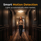 🔋 Rechargeable Motion Sensor Ceiling Light – Cordless LED Ceiling Lamp with Remote Control