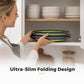 3-Piece Collapsible Colander Set with Draining Base