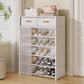 📢📢40% OFF !! ⏰ Multi‑Layer Shoe Rack – Dustproof & space‑saving ✨
