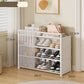 📢📢40% OFF !! ⏰ Multi‑Layer Shoe Rack – Dustproof & space‑saving ✨