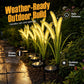 Solar Foxtail Grass Decorative Garden Lights