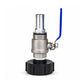 📢📢40% OFF !! ⏰Stainless Steel IBC Tote Tank Ball Valve Adapter