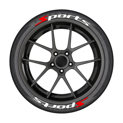 📢📢50% OFF !! ⏰Universal Sports Tire Sidewall Letter Stickers