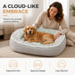 🐾 LIMITED-TIME 50% OFF! ☁️ All‑Season Ergonomic Comfort Pet Bed – Snug, Breathable, Cozy ✨