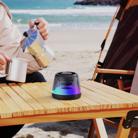 📢📢40% OFF !! ⏰Magnetic Mini Bluetooth Speaker with RGB Light