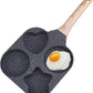 🍳 Save 50%! 🥚 4-Hole Omelette Pan – Multi-functional & even cooking ✨
