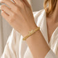 📢📢40% OFF !! ⏰18K Gold Butterfly Bracelet – Delicate links & elegant finish ✨