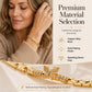 📢📢40% OFF !! ⏰18K Gold Butterfly Bracelet – Delicate links & elegant finish ✨