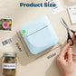 📢📢40% OFF !! ⏰Mini Portable Bluetooth Thermal Printer