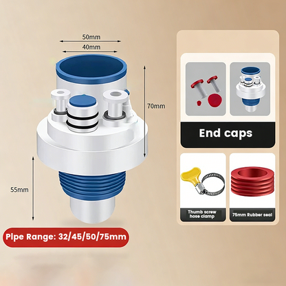 📢📢40% OFF !! ⏰Easy Install Multi-Port Drain Pipe Connector