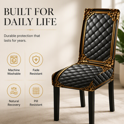 🪑 Save 50%! 🧺 Washable Stretch Chair Cover – Snug fit, durable & easy‑clean ✨