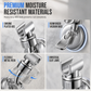 ⏳🔥LIMITED-TIME 50% OFF! ⏰🚿 Adjustable Suction Cup Shower Head Holder: Drill-Free, Multi-Angle Neck, Strong Grip, Universal Fit for Bathroom Tiles💦