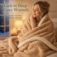 Heavyweight Double-Layer Thickened Sherpa Flannel Fleece Warm Throw Blanket