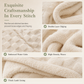 Heavyweight Double-Layer Thickened Sherpa Flannel Fleece Warm Throw Blanket