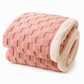 Heavyweight Double-Layer Thickened Sherpa Flannel Fleece Warm Throw Blanket