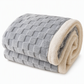 Heavyweight Double-Layer Thickened Sherpa Flannel Fleece Warm Throw Blanket