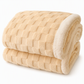 Heavyweight Double-Layer Thickened Sherpa Flannel Fleece Warm Throw Blanket